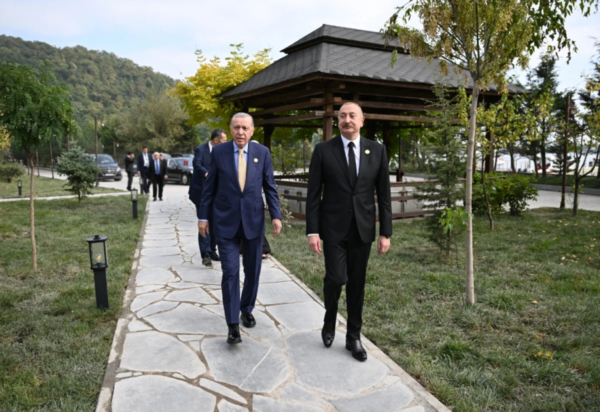 Qəbələdə TDT-nin Zirvə Görüşündə iştirak edən dövlət və hökumət başçılarının şərəfinə rəsmi nahar verildi — 3