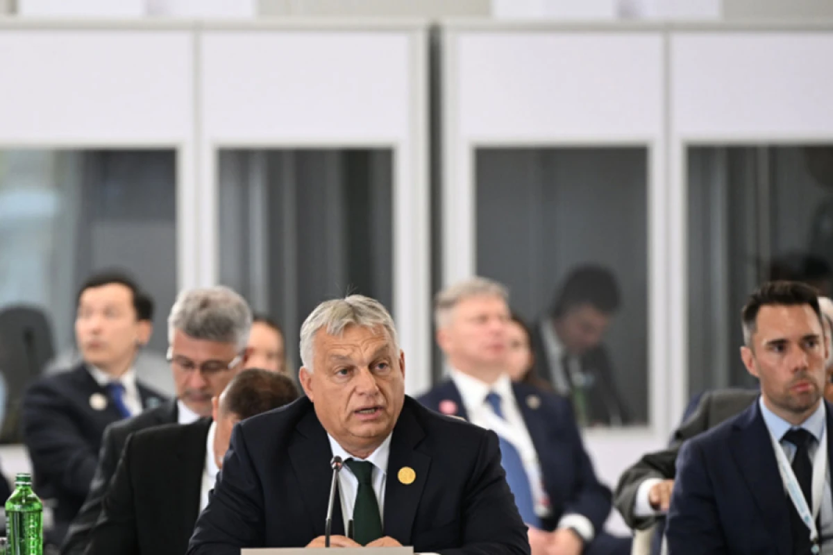 Orban Qəbələdəki Zirvə Görüşündən paylaşım etdi