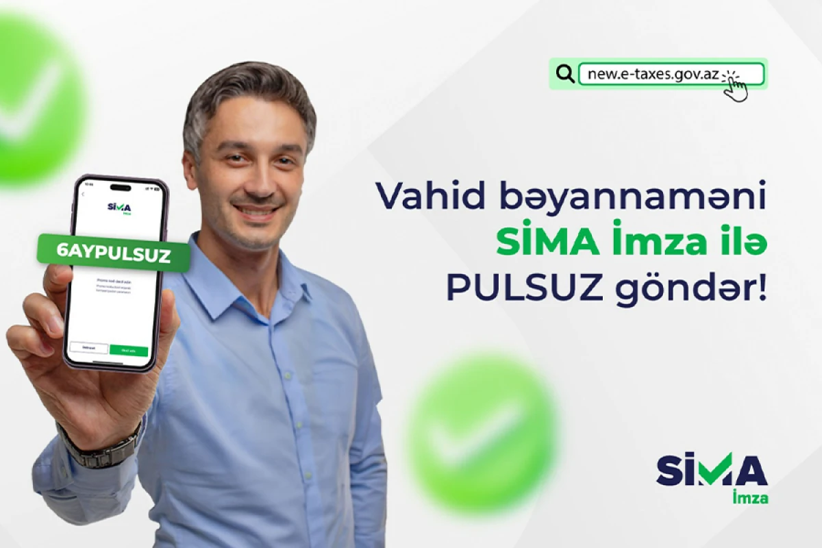 “SİMA İmza” ilə bağlı yenilik