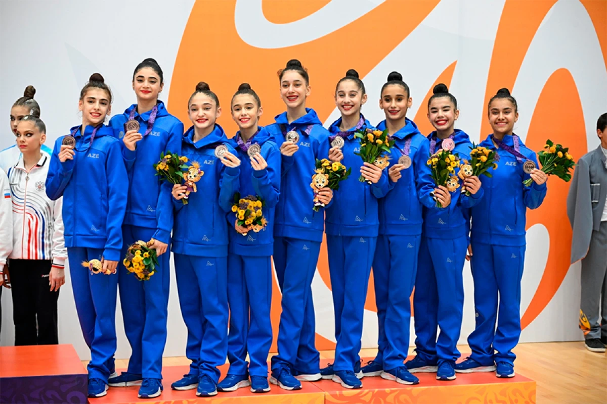 III MDB Oyunları: Bədii gimnastlar daha iki medal qazandılar