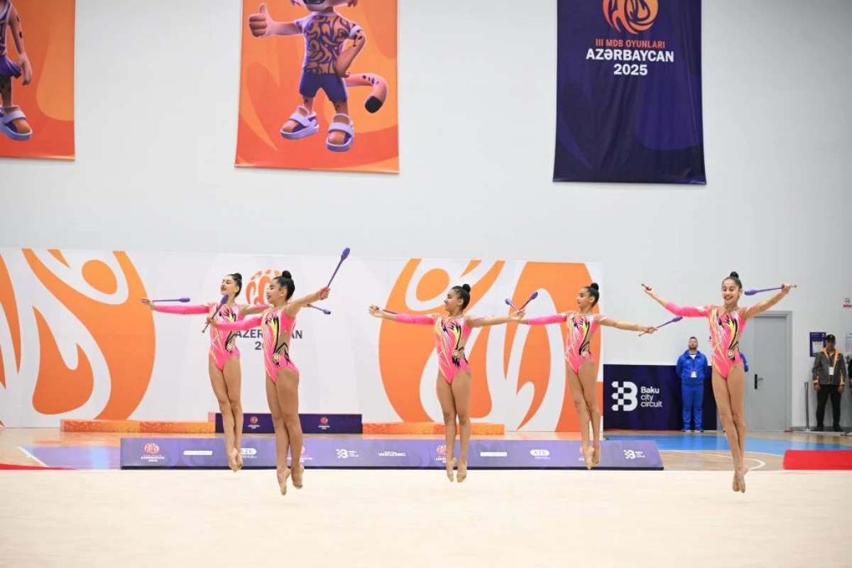 III MDB Oyunları: Bədii gimnastlar daha iki medal qazandılar — 5