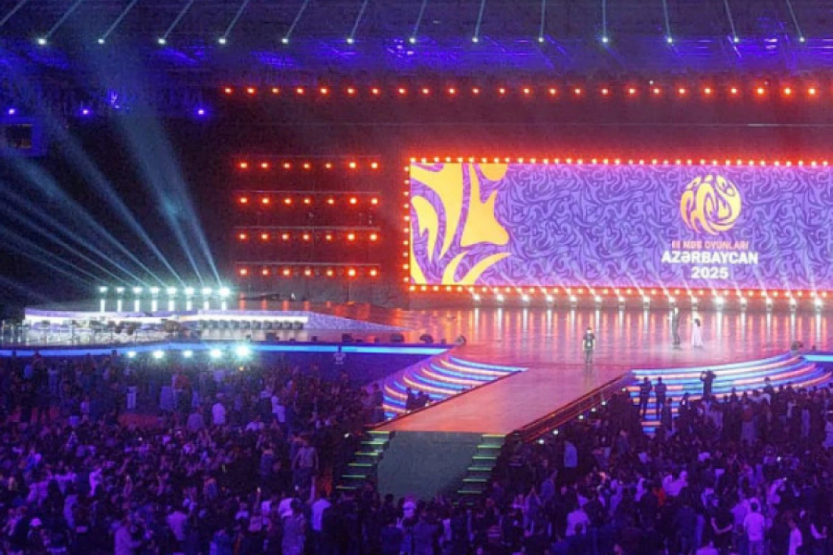 Gəncə stadionunda III MDB Oyunlarının bağlanış mərasimi keçirilir