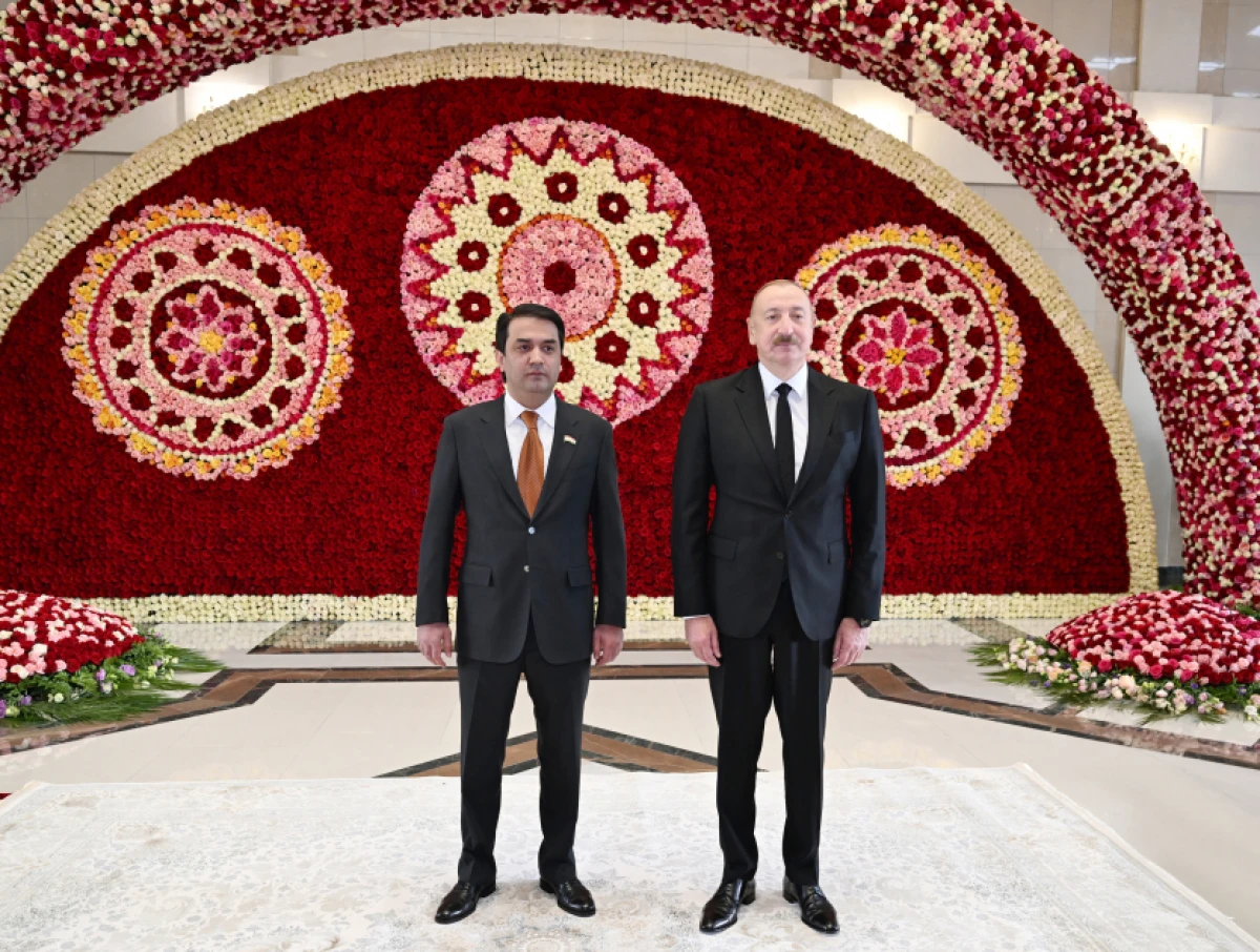 Azərbaycan Prezidenti İlham Əliyev Tacikistana səfərə gəldi — 1