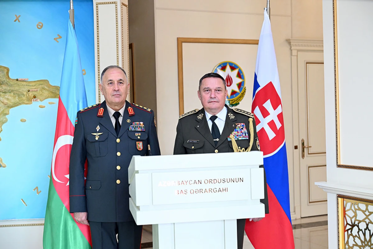 Slovakiya Silahlı Qüvvələrinin Baş Qərargah rəisi ölkəmizdə səfərdədir — 3