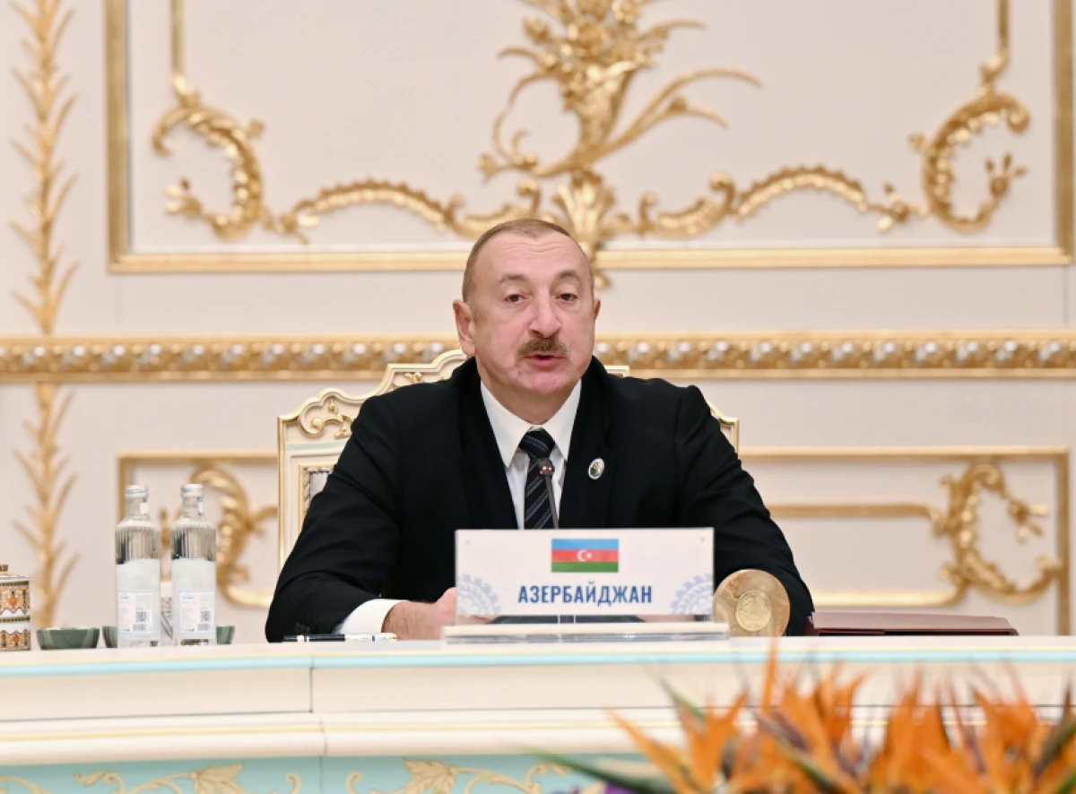 Prezident İlham Əliyev Düşənbədə MDB Dövlət Başçıları Şurasının məhdud tərkibdə iclasında çıxış etdi - YENİLƏNDİ 2 — 4