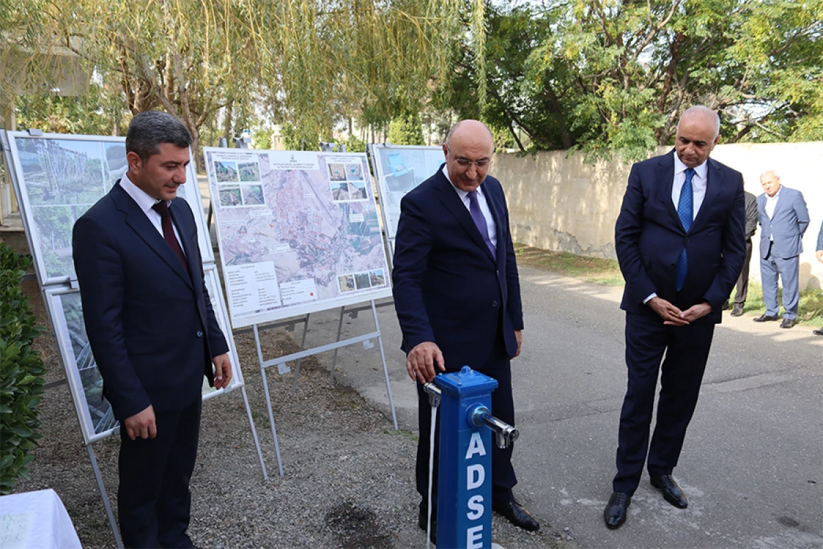 Qasımbəyli kəndinin su təchizatı yenidən quruldu