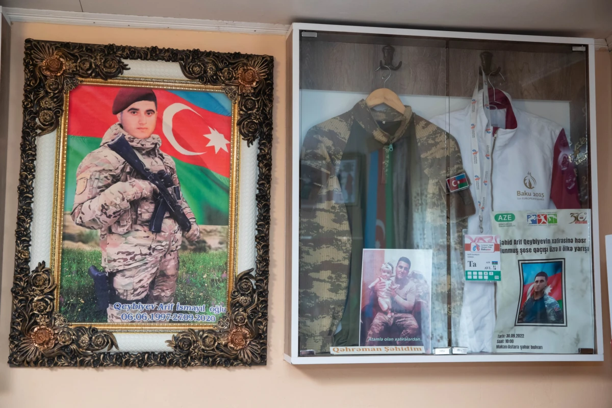 Vətən müharibəsi şəhidi Arif Qeybiyevin ailəsi ziyarət edildi — 1