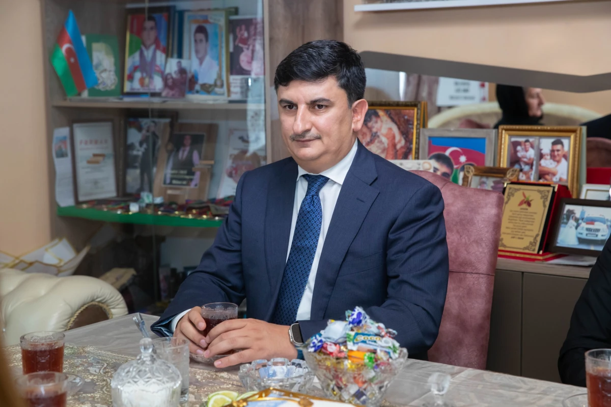 Vətən müharibəsi şəhidi Arif Qeybiyevin ailəsi ziyarət edildi — 3