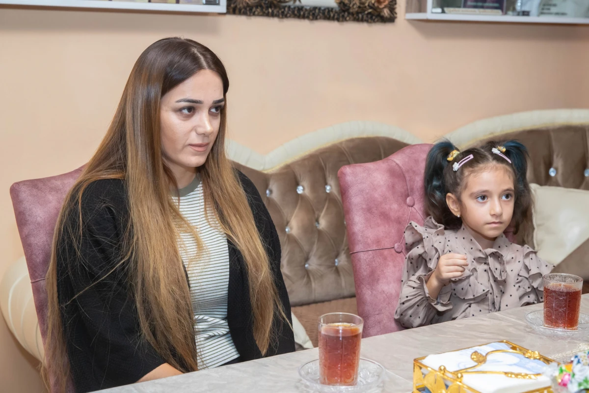 Vətən müharibəsi şəhidi Arif Qeybiyevin ailəsi ziyarət edildi — 6