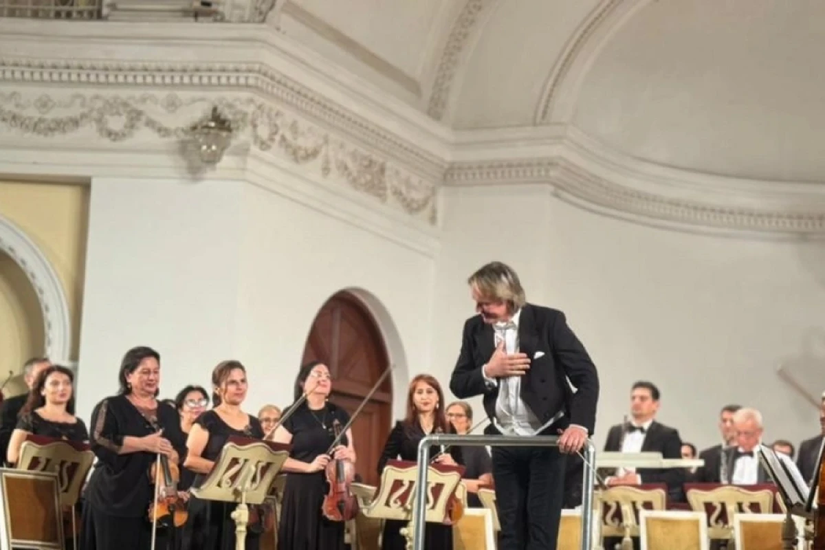 Üzeyir Hacıbəyli və Mikaloyus Konstantinas Çyurlyonisin xatirəsinə həsr olunmuş konsert baş tutdu