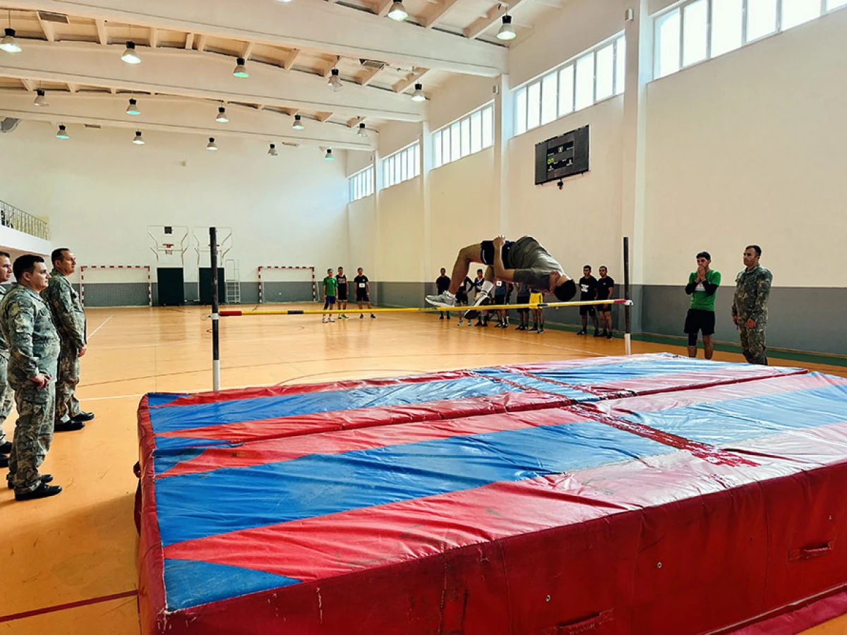 Azərbaycan Ordusunda atletika yarışları keçirildi — 1