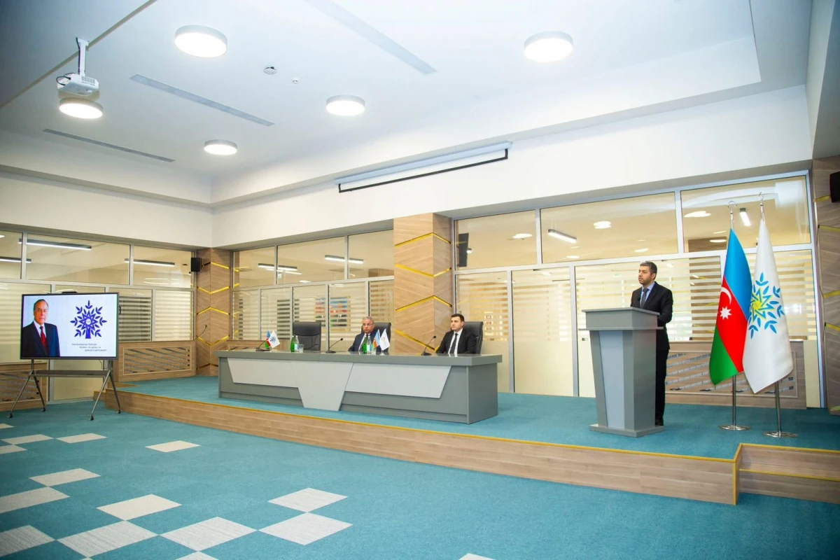 Naxçıvan regional  “ASAN xidmət” mərkəzində YAP ərazi partiya təşkilatı yaradıldı — 5