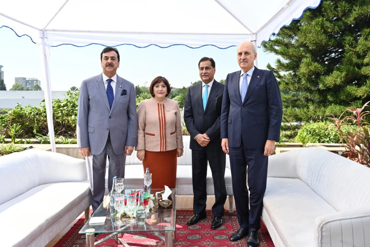 Azərbaycan-Pakistan-Türkiyə Parlament Sədrlərinin Üçüncü Üçtərəfli Görüşünün açılış mərasimi keçirildi — 5