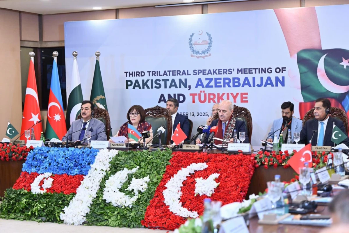 Azərbaycan-Pakistan-Türkiyə Parlament Sədrlərinin Üçüncü Üçtərəfli Görüşünün açılış mərasimi keçirildi — 8