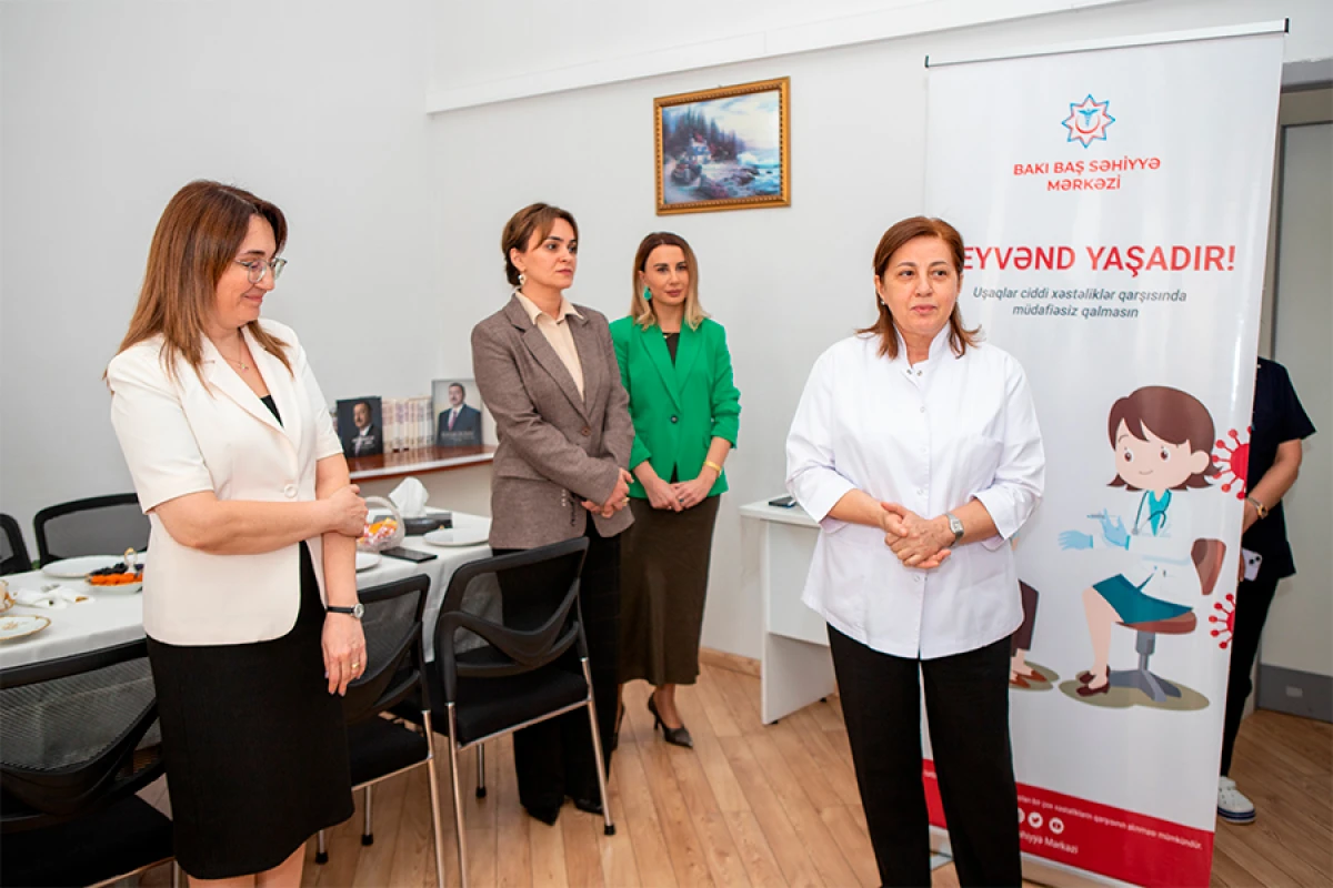 1 nömrəli Şəhər Poliklinikasında “Açıq qapı” günü keçirildi