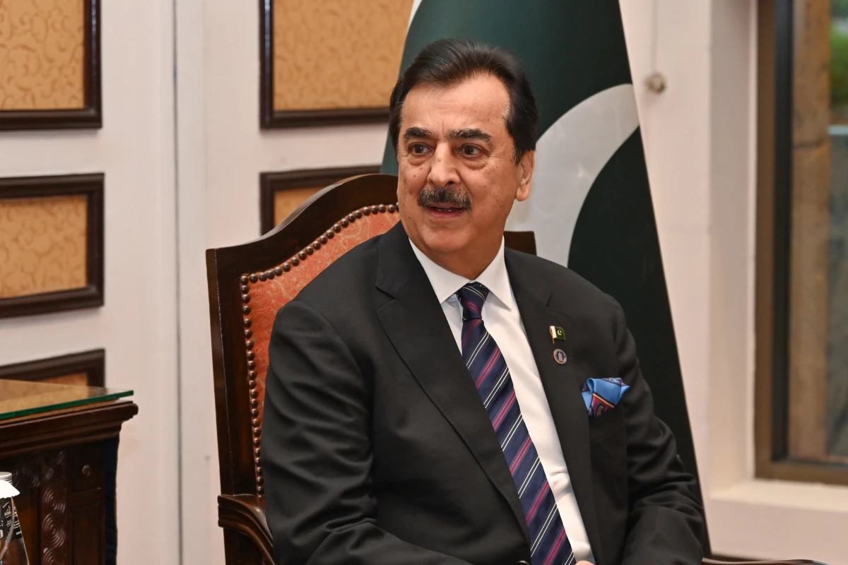 Sahibə Qafarova Pakistan Senatının sədri ilə görüşdü — 3