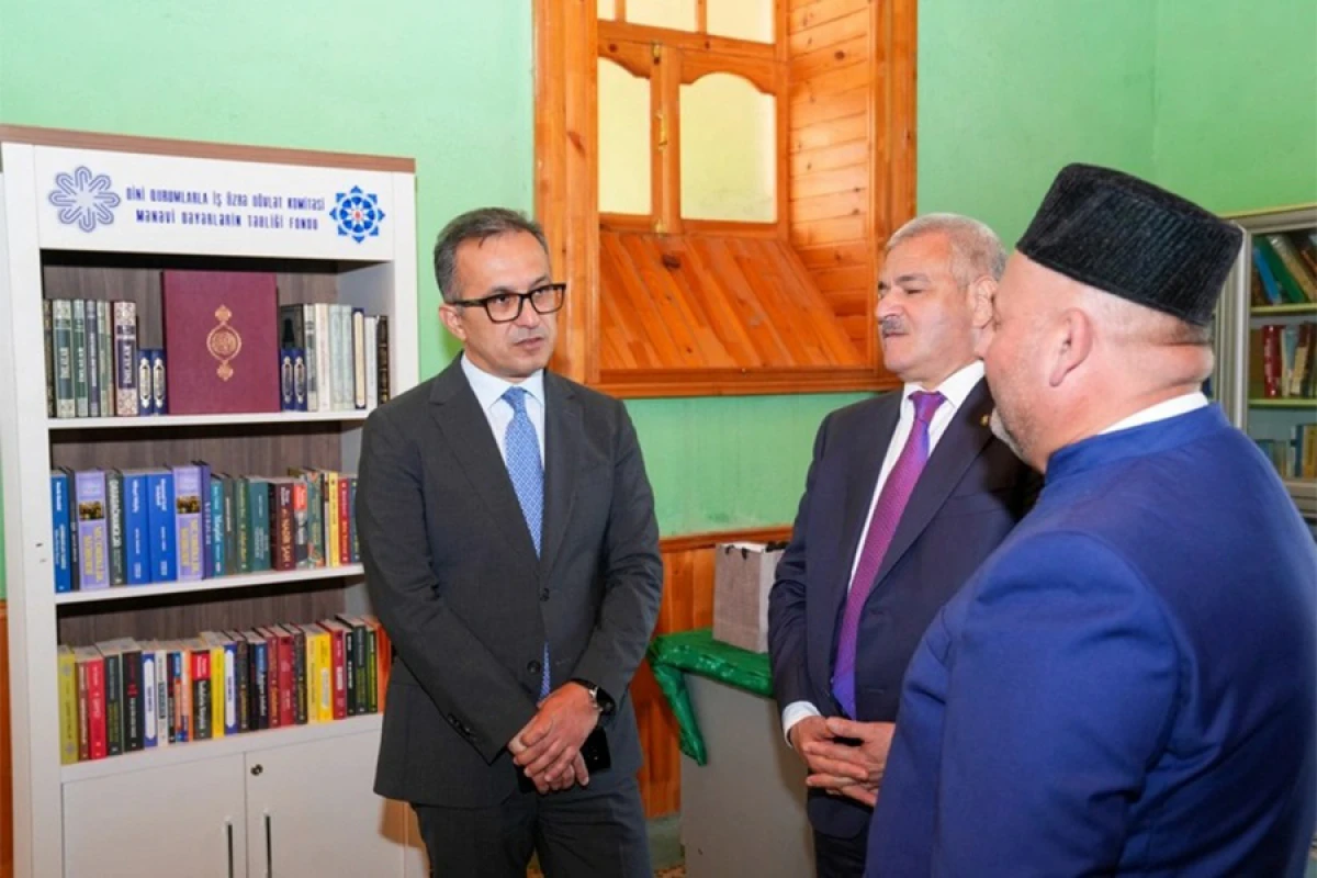 Ramin Məmmədov "Cümə" və Əskipara kənd məscidlərini ziyarət etdi