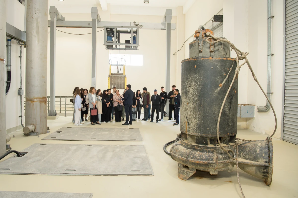Tələbələr Pirşağı Tullantı Sutəmizləyici Qurğular Kompleksində oldular — 2