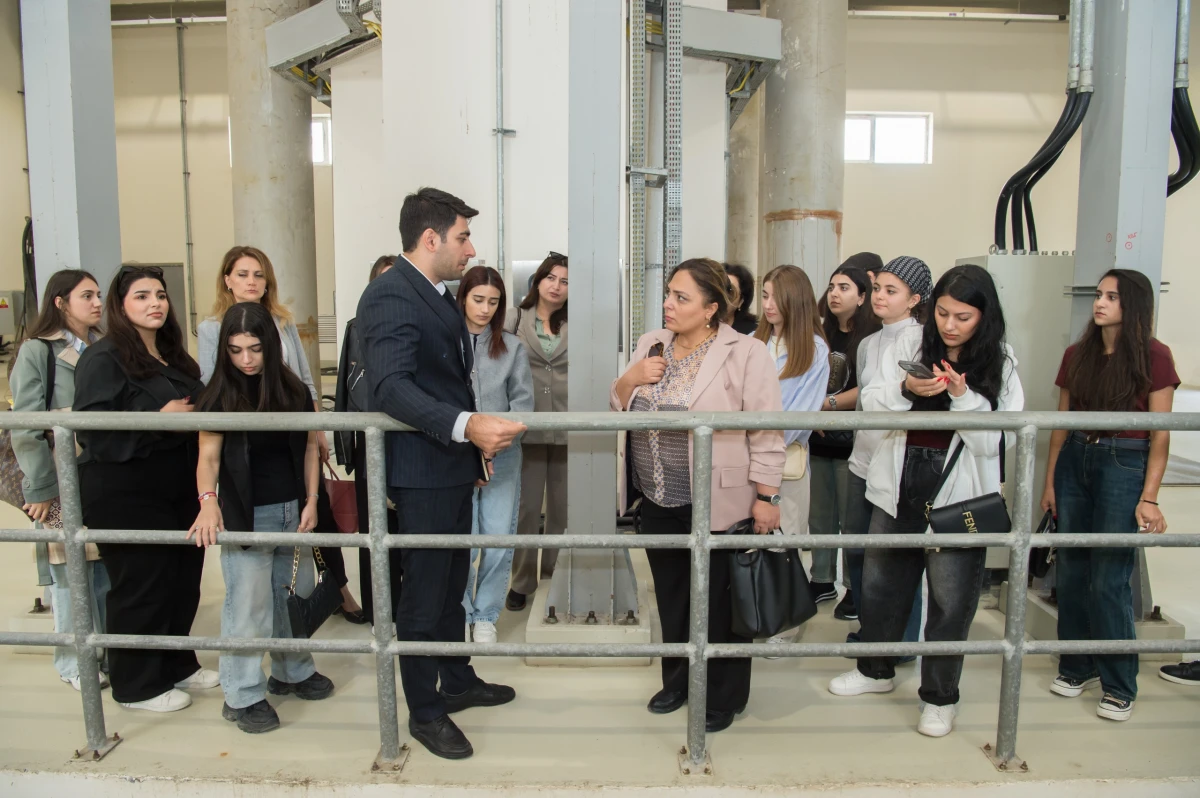 Tələbələr Pirşağı Tullantı Sutəmizləyici Qurğular Kompleksində oldular — 4