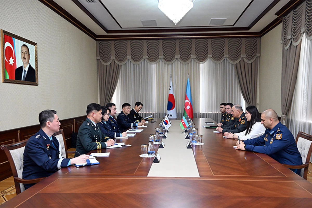 Azərbaycan və Koreya hərbi əməkdaşlığı müzakirə olundu