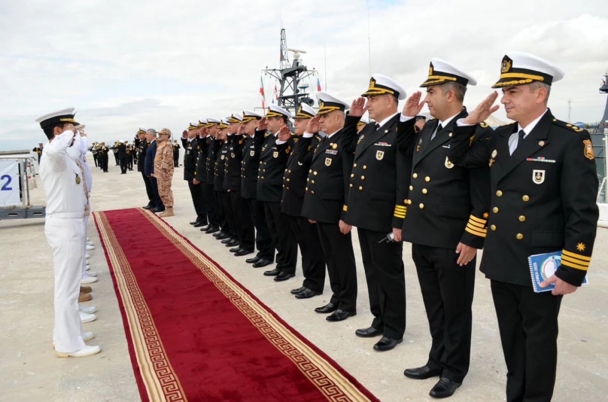 İran gəmiləri Xəzərdə birgə təlim üçün Azərbaycana gəldi — 5