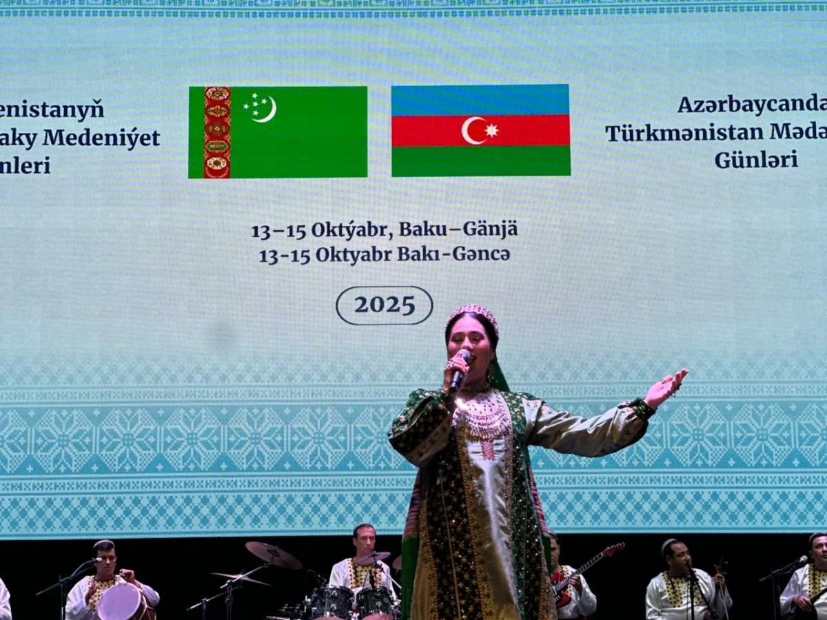 Türkmənistan Mədəniyyəti Günləri Gəncədə konsert proqramı ilə başa çatdı — 3