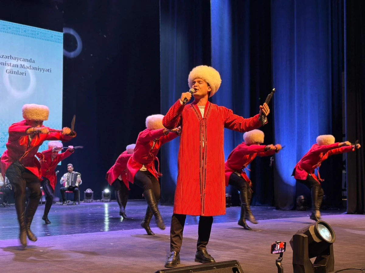 Türkmənistan Mədəniyyəti Günləri Gəncədə konsert proqramı ilə başa çatdı — 5