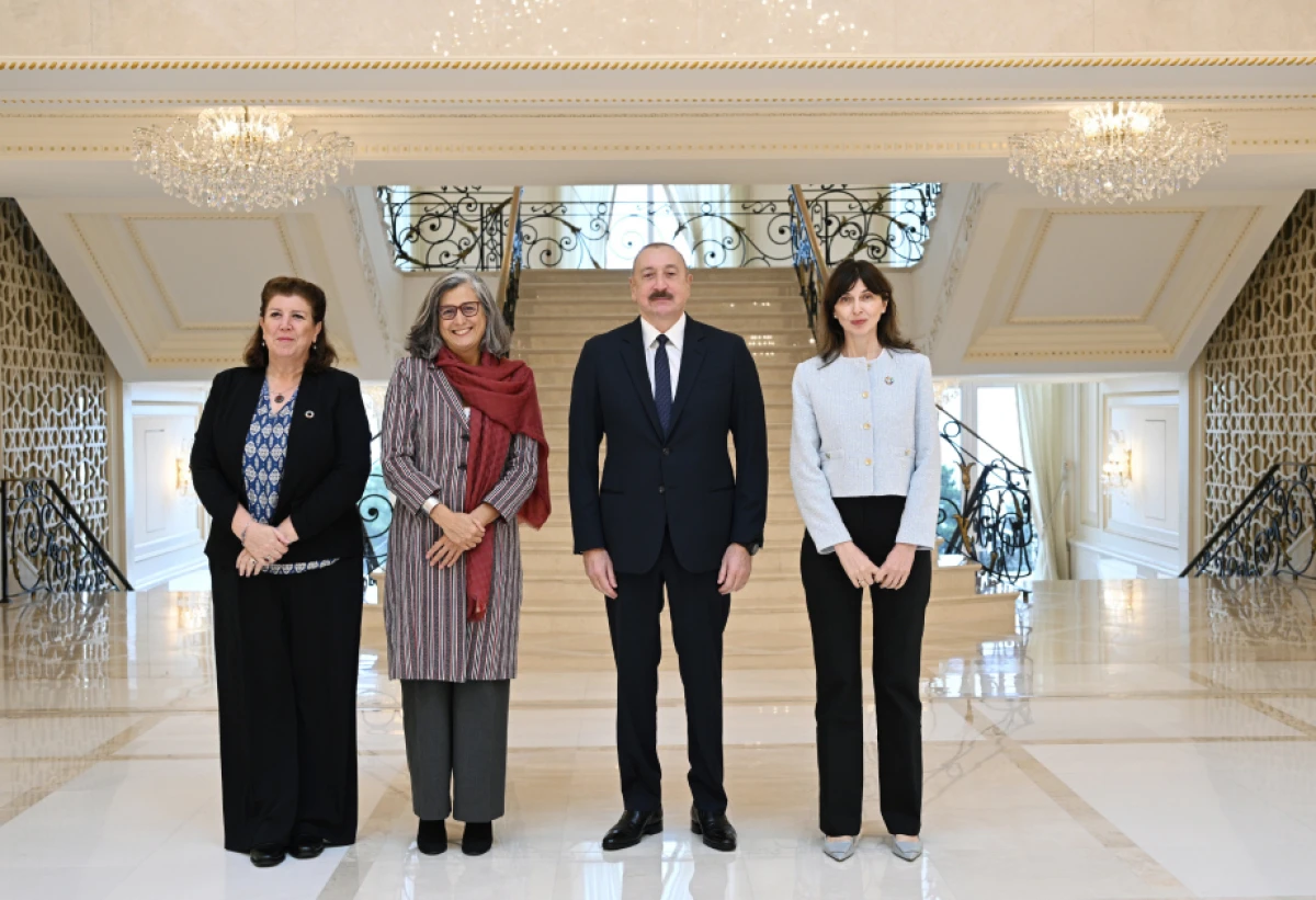 Prezident Anaklaudia Rossbaxı qəbul etdi — 1
