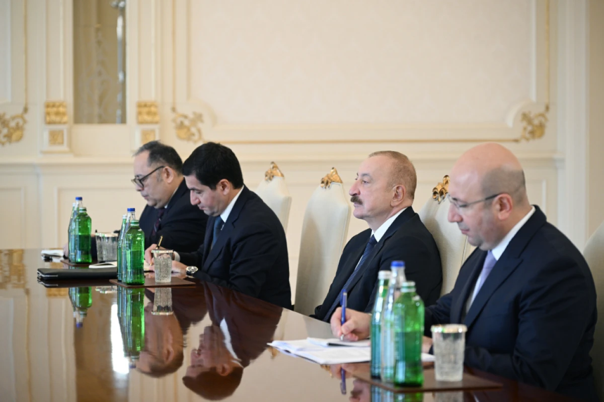 Prezident Anaklaudia Rossbaxı qəbul etdi — 5