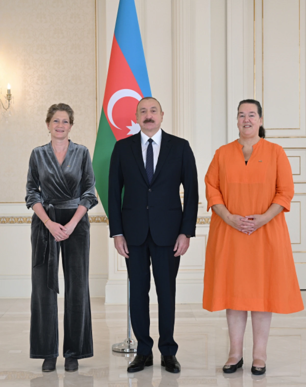 Prezident Niderlandın səfirinin etimadnaməsini qəbul etdi — 5