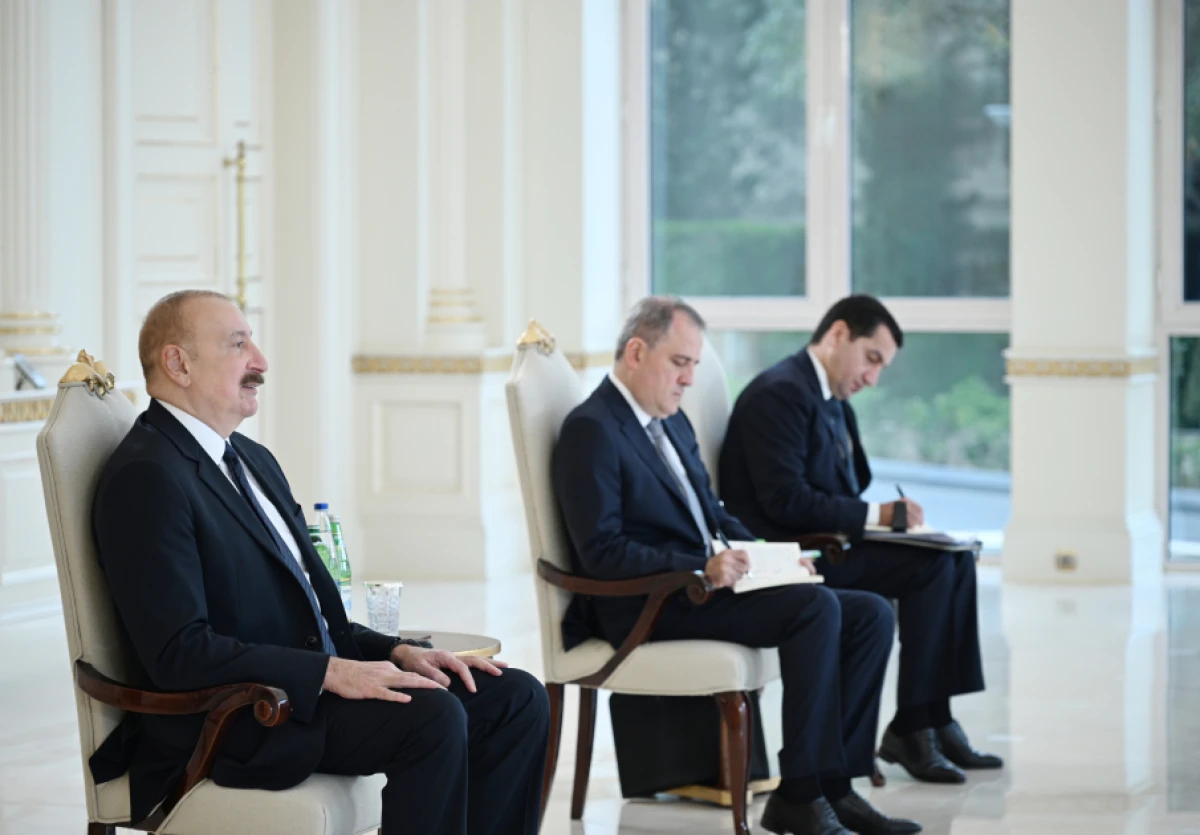 Prezident İlham Əliyev Misirin yeni səfirinin etimadnaməsini qəbul etdi — 4