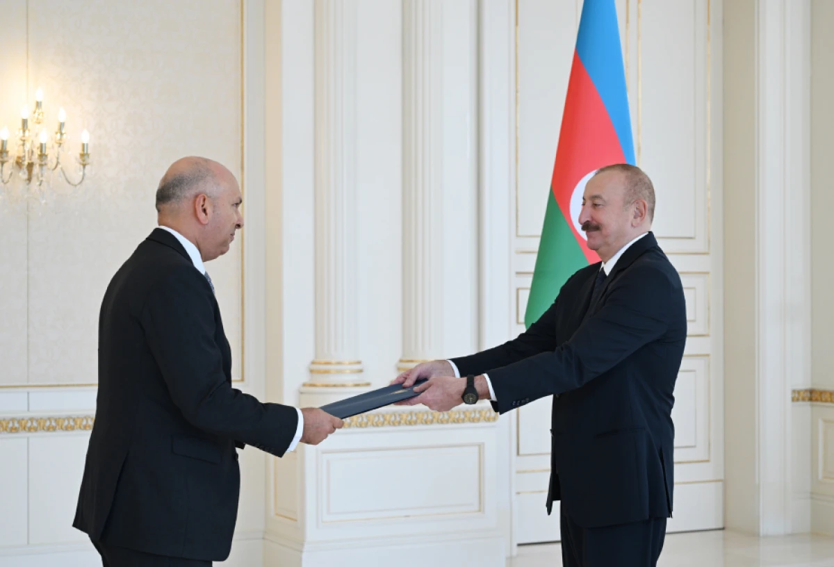 Prezident İlham Əliyev Misirin yeni səfirinin etimadnaməsini qəbul etdi — 6