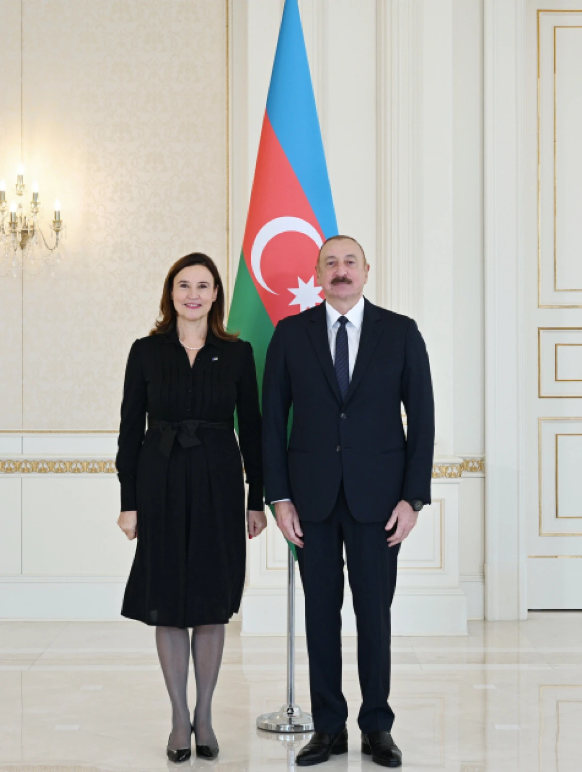 Prezident İlham Əliyev Mariyana Kuyundziçin etimadnaməsini qəbul etdi — 3