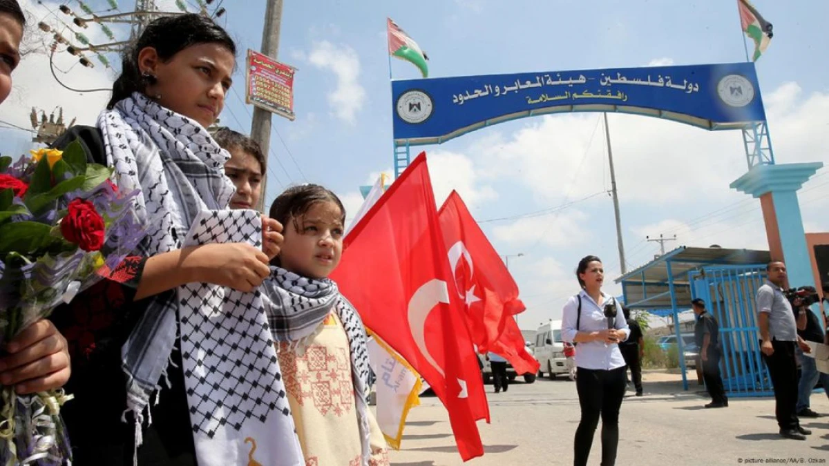 Türkiyə yardım konvoyu Qəzzaya daxil oldu