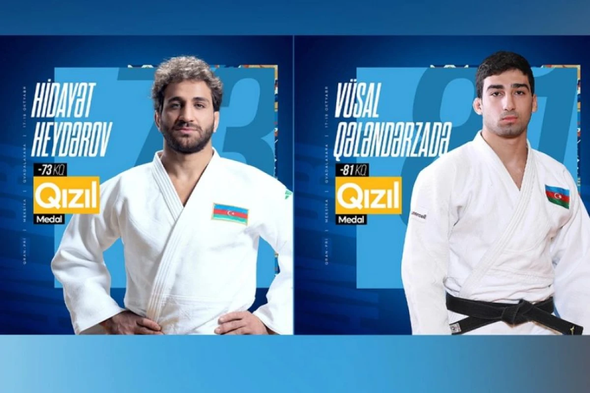 Cüdoçularımız Qran-pridə 2 qızıl, 1 bürünc medal qazandılar