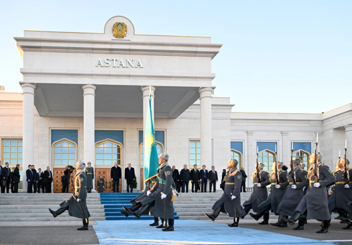 Azərbaycan Prezidenti İlham Əliyev Qazaxıstana dövlət səfərinə gəldi — 3