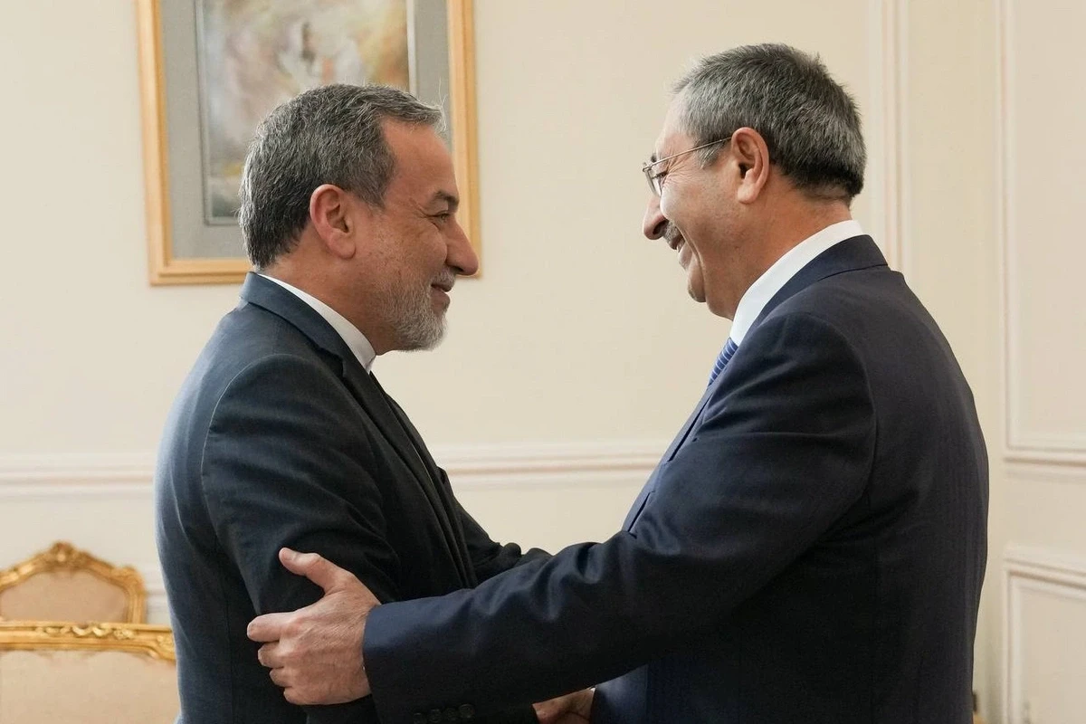 Xələf Xələfov Tehranda Abbas Əraqçi ilə görüşdü - FOTO — 1