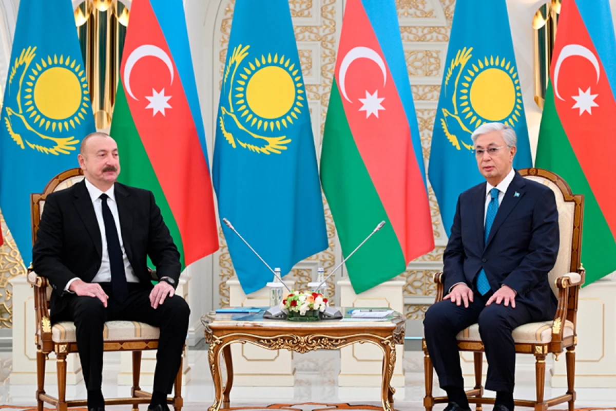 Astanada Azərbaycan və Qazaxıstan Prezidentlərinin təkbətək görüşü oldu