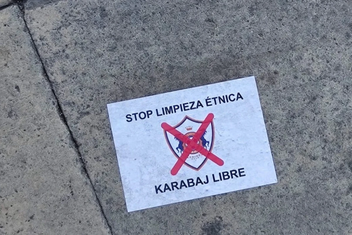 Bilbaoda “Qarabağ”la bağlı təxribat — 1