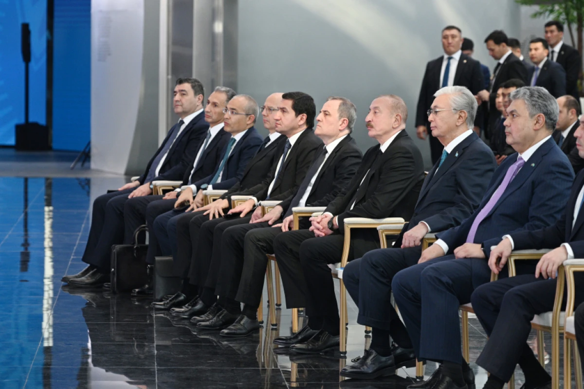 Azərbaycan və Qazaxıstan prezidentləri "Alem.ai" Beynəlxalq Süni İntellekt Mərkəzində olublar — 2