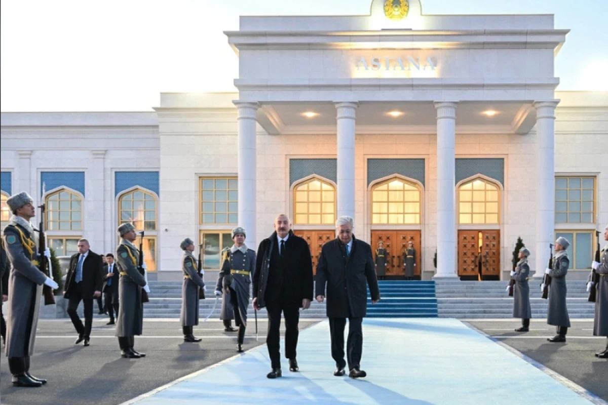 İlham Əliyevin Qazaxıstana dövlət səfəri başa çatdı