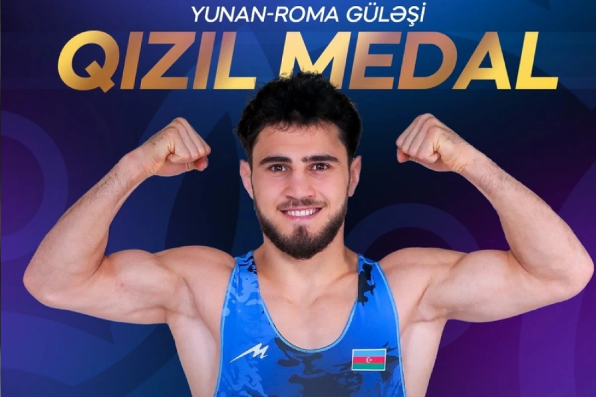 Güləşçimiz dünya çempionatının qalibi oldu