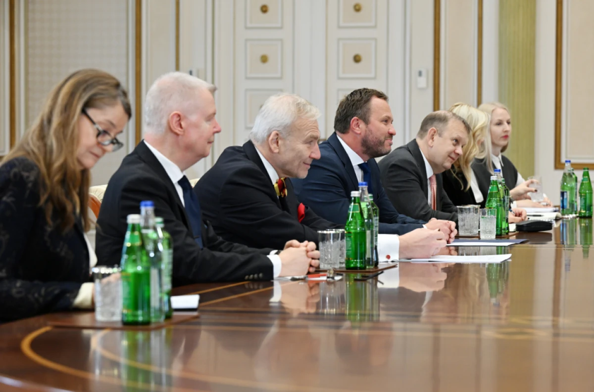 Prezident İlham Əliyev Estoniyanın xarici işlər nazirini qəbul etdi — 1