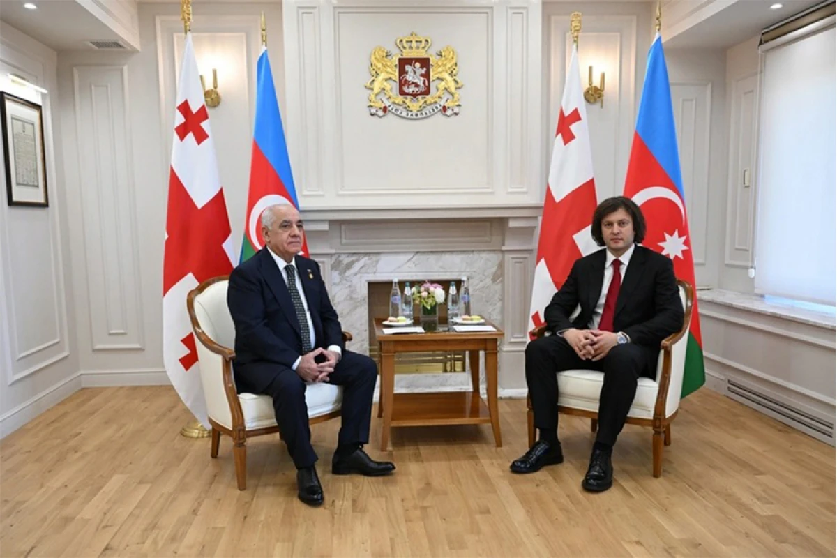 Əli Əsədov Tbilisidə İrakli Kobaxidze ilə görüşdü