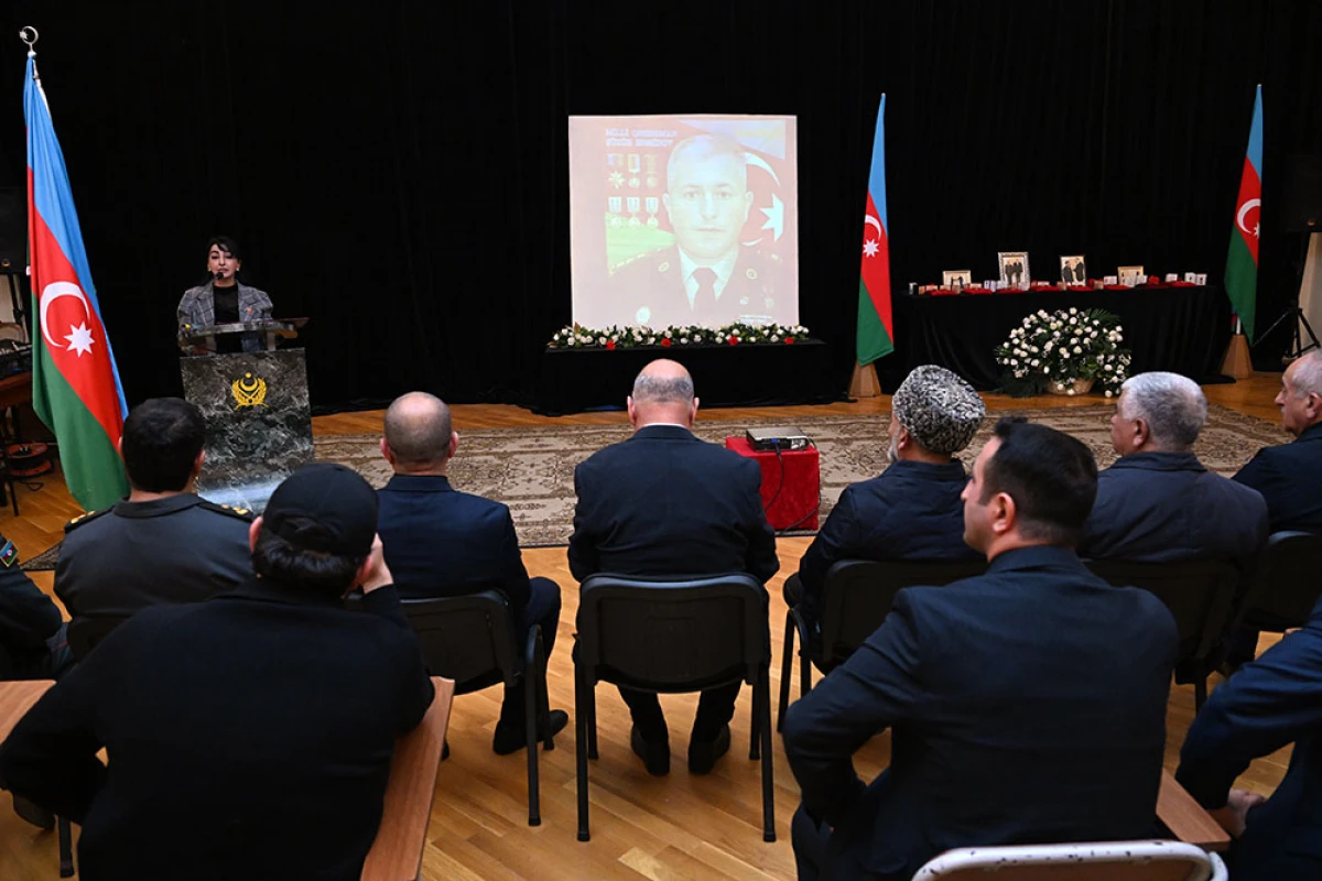 Vətən Müharibəsi Qəhrəmanı Şükür Həmidovun anım mərasimi keçirildi — 3