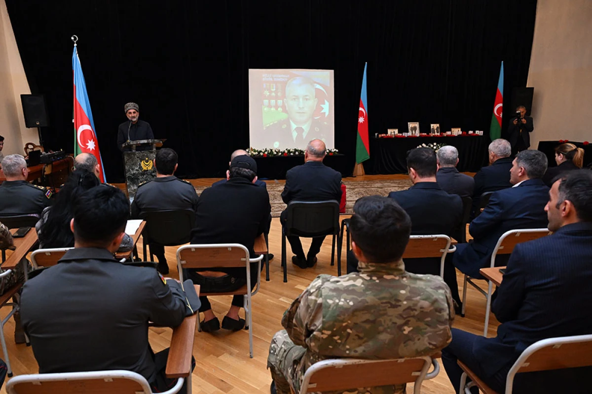 Vətən Müharibəsi Qəhrəmanı Şükür Həmidovun anım mərasimi keçirildi — 5