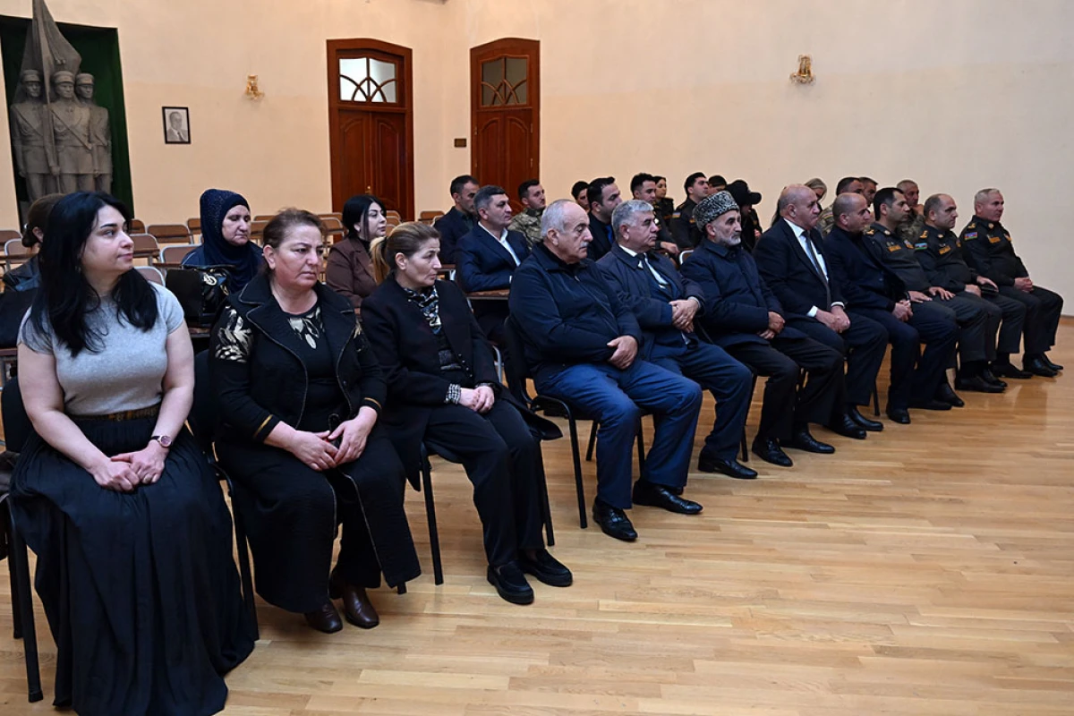Vətən Müharibəsi Qəhrəmanı Şükür Həmidovun anım mərasimi keçirildi — 6