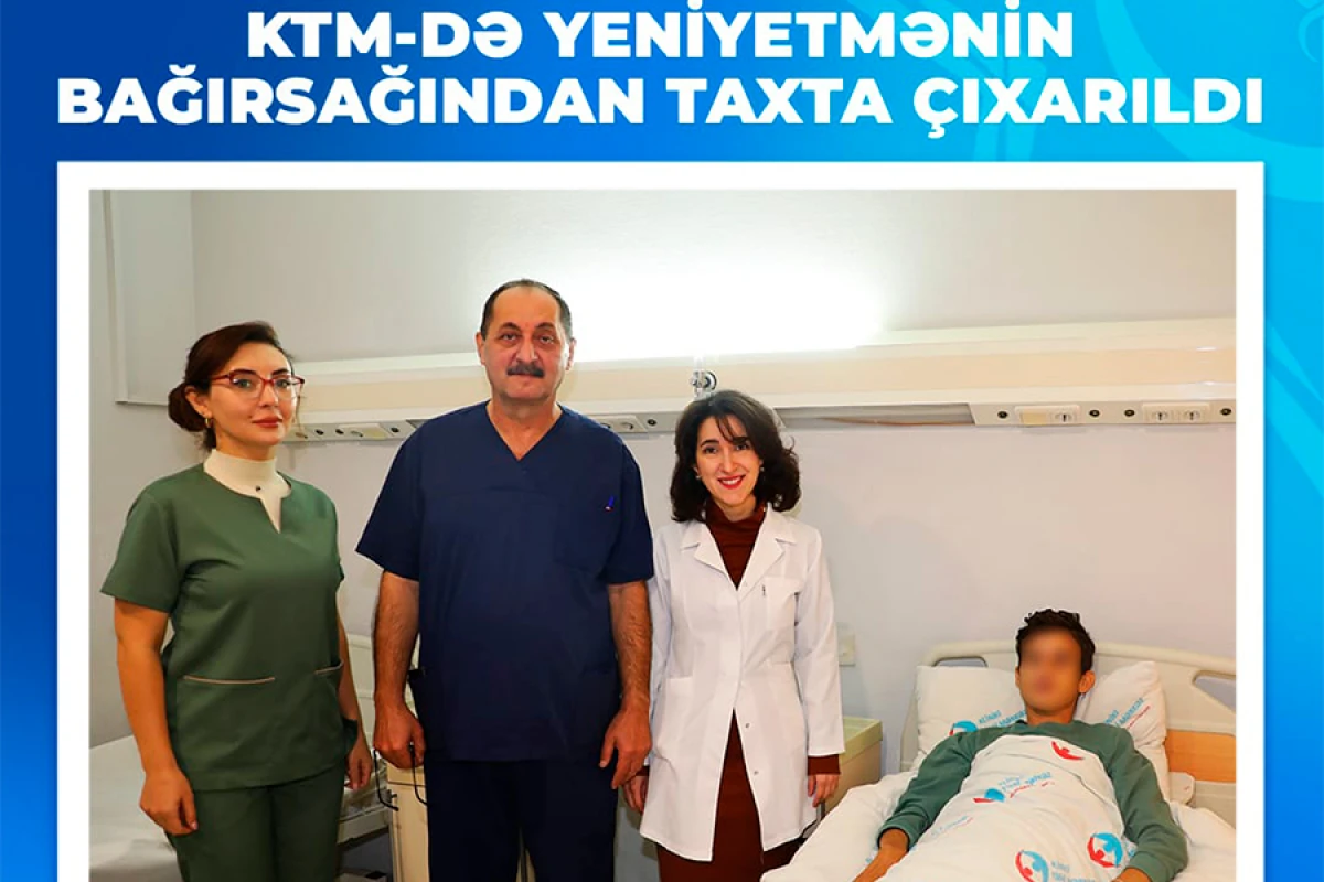 17 yaşlı yeniyetmənin bağırsağından taxta çıxarıldı