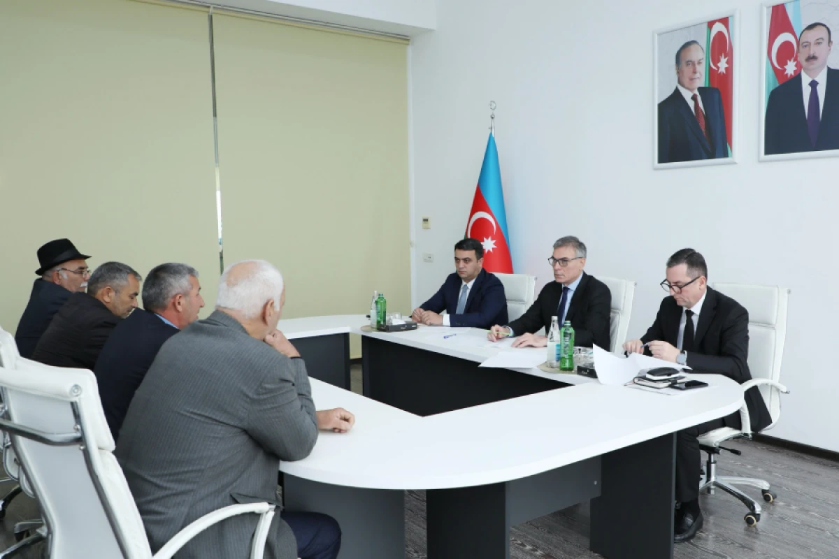 "Azəriqaz" İB-nin baş direktoru Sabirabadda vətəndaş qəbulu keçirdi