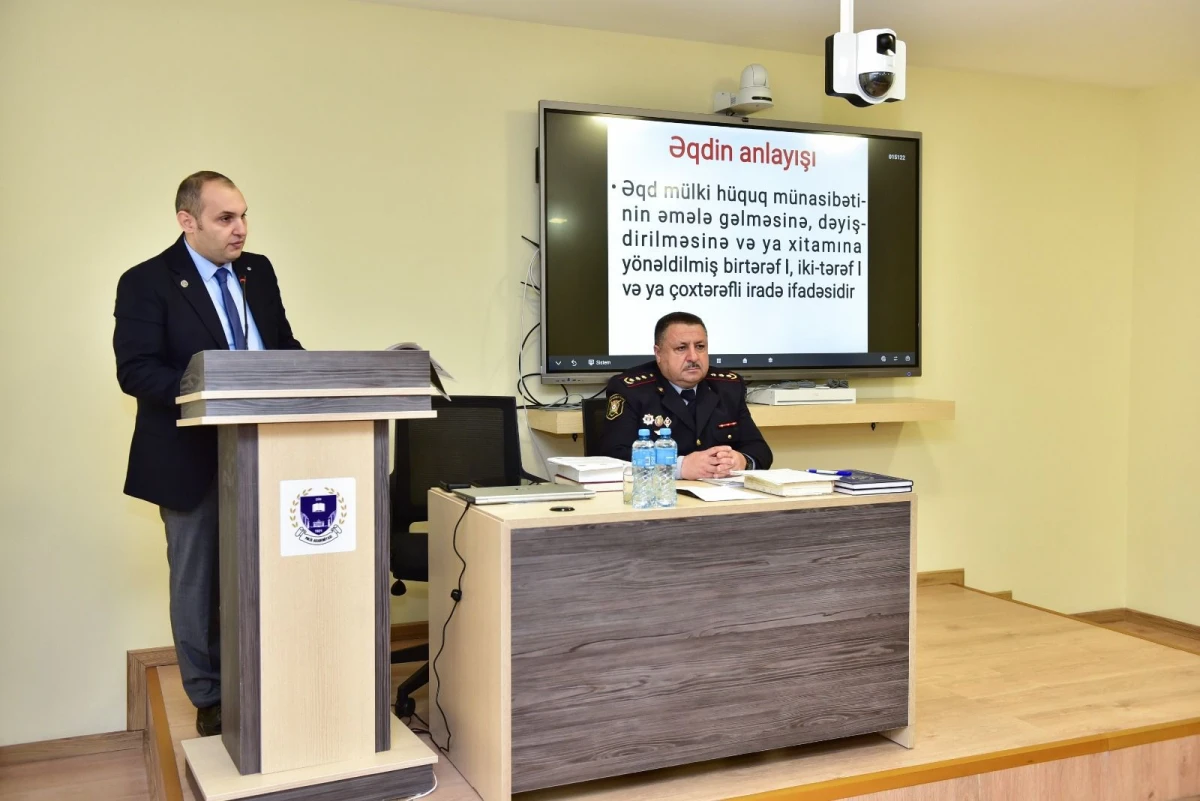 Polis Akademiyasında mütəxəssislər interaktiv dərslərə cəlb olundu — 3